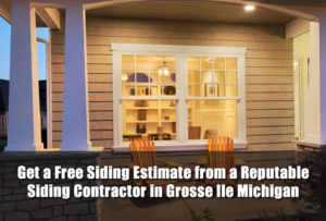 Get a Free Siding Estimate from a Reputable Siding Contractor in Grosse Ile Michigan