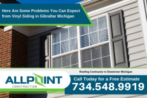 Here Are Some Problems You Can Expect from Vinyl Siding in Gibraltar Michigan